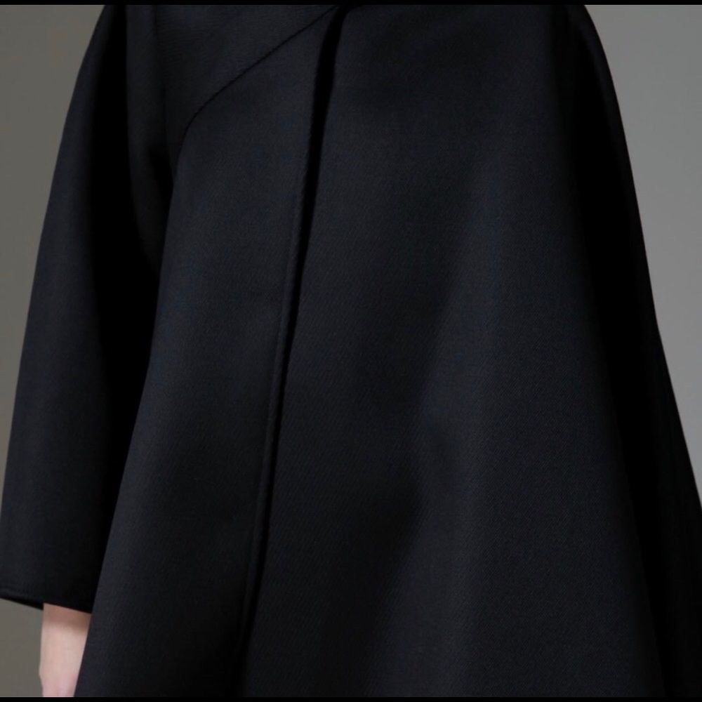 Fendi Black Manley Wool Cool size 44/8-10 NWT - Picture 6 of 8